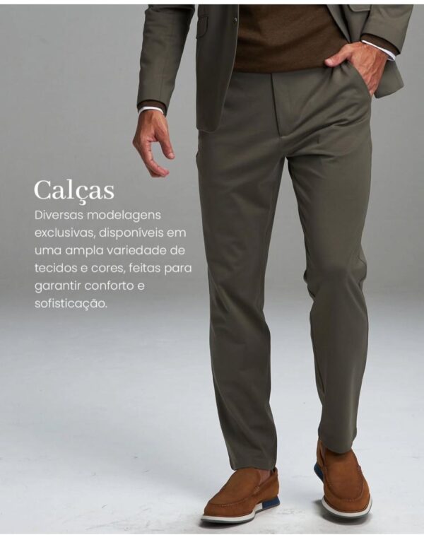 Calça Social Masculina Premium